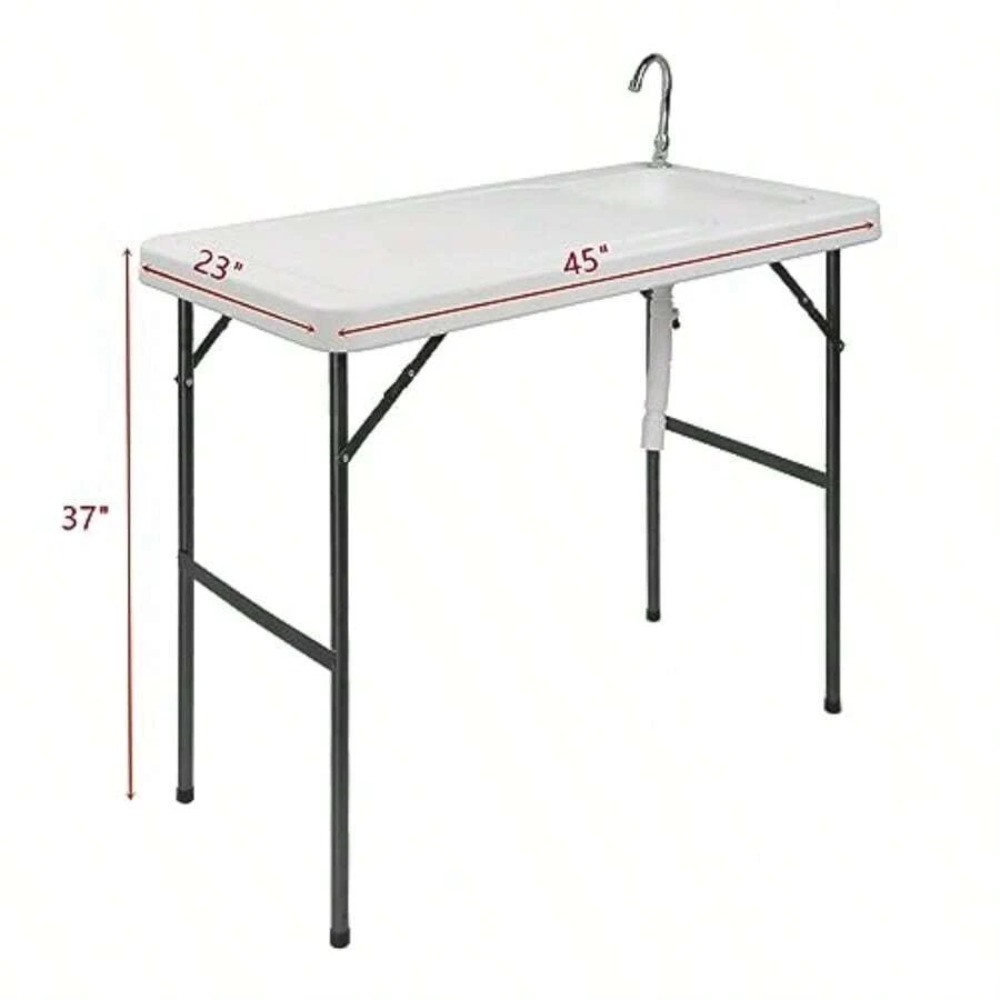 45 Inch Outdoor Picnic Table R - Outdoor Hunting Table 评论和价格