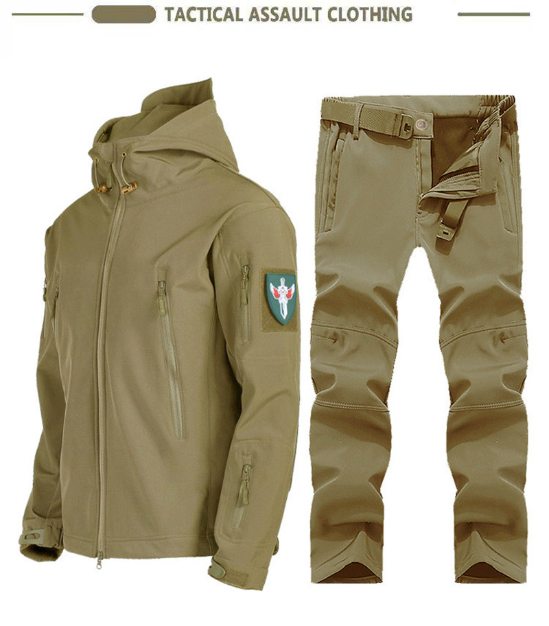 New Soft Shell Tactical Jacket - Men'S Outdoor Hunting Jacket 评论和价格