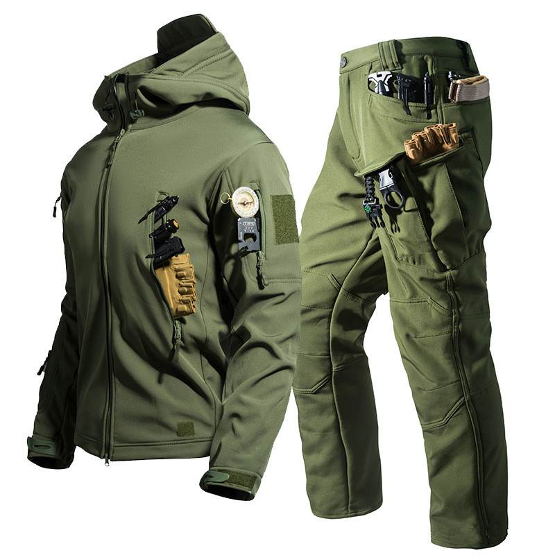 New Soft Shell Tactical Jacket - Men'S Outdoor Hunting Jacket 评论和价格
