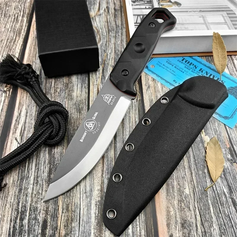 Portable D2 Steel Fixed Blade  - Knife Hunting Fixed Blade 评论和价格