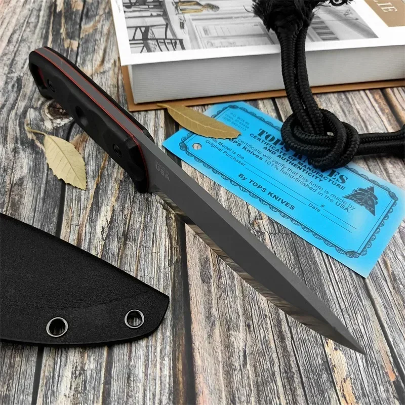 Portable D2 Steel Fixed Blade  - Knife Hunting Fixed Blade 评论和价格