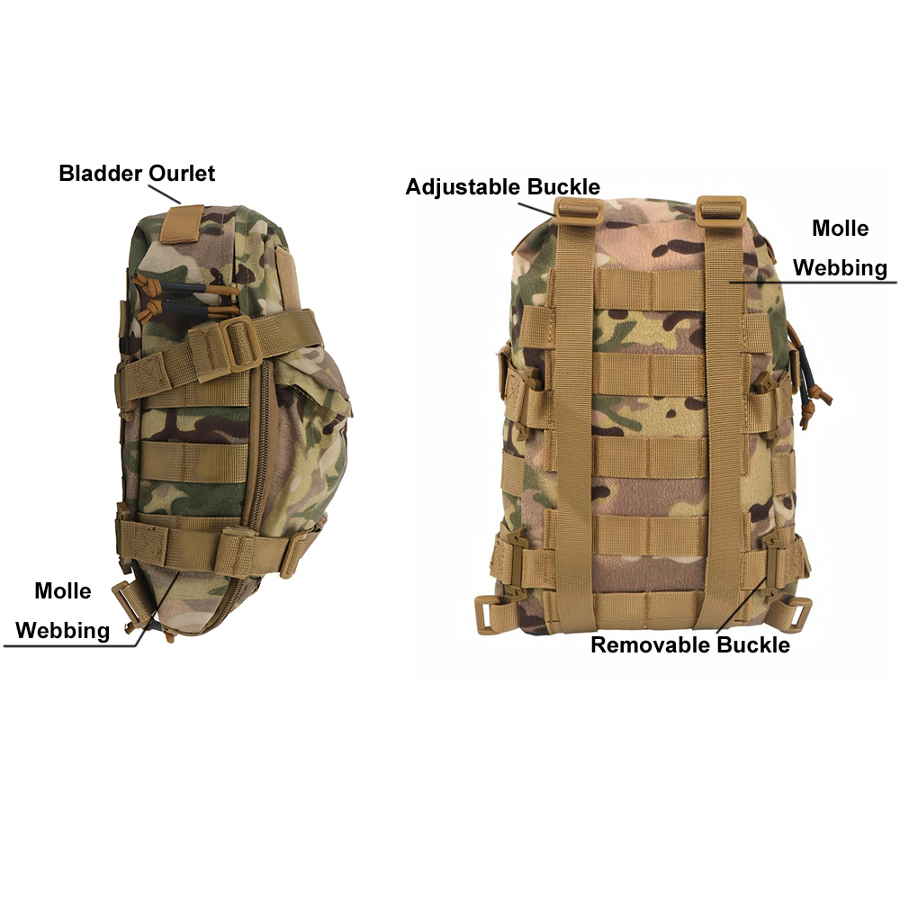 Mini Hydration Bag Outdoor Tac - Outdoor Hunting Backpack 评论和价格