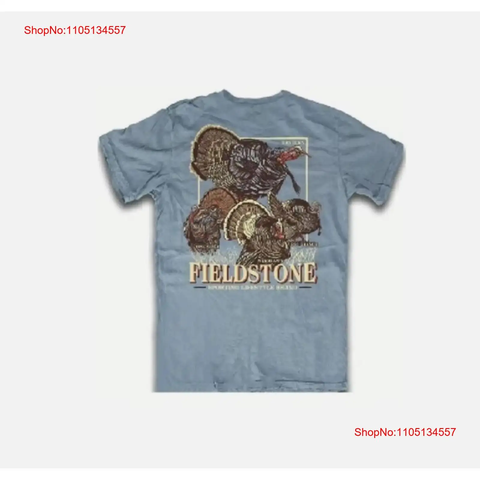 Fieldstone Turkey Hunting T Sh - Wildman Hunting & Outdoor Robertson Photos 评论和价格