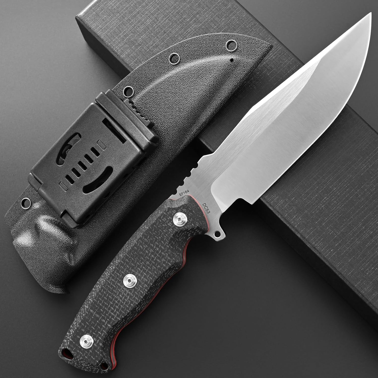 Eafengrow EF164 Fixed Blade Kn - Knife Hunting Fixed Blade 评论和价格