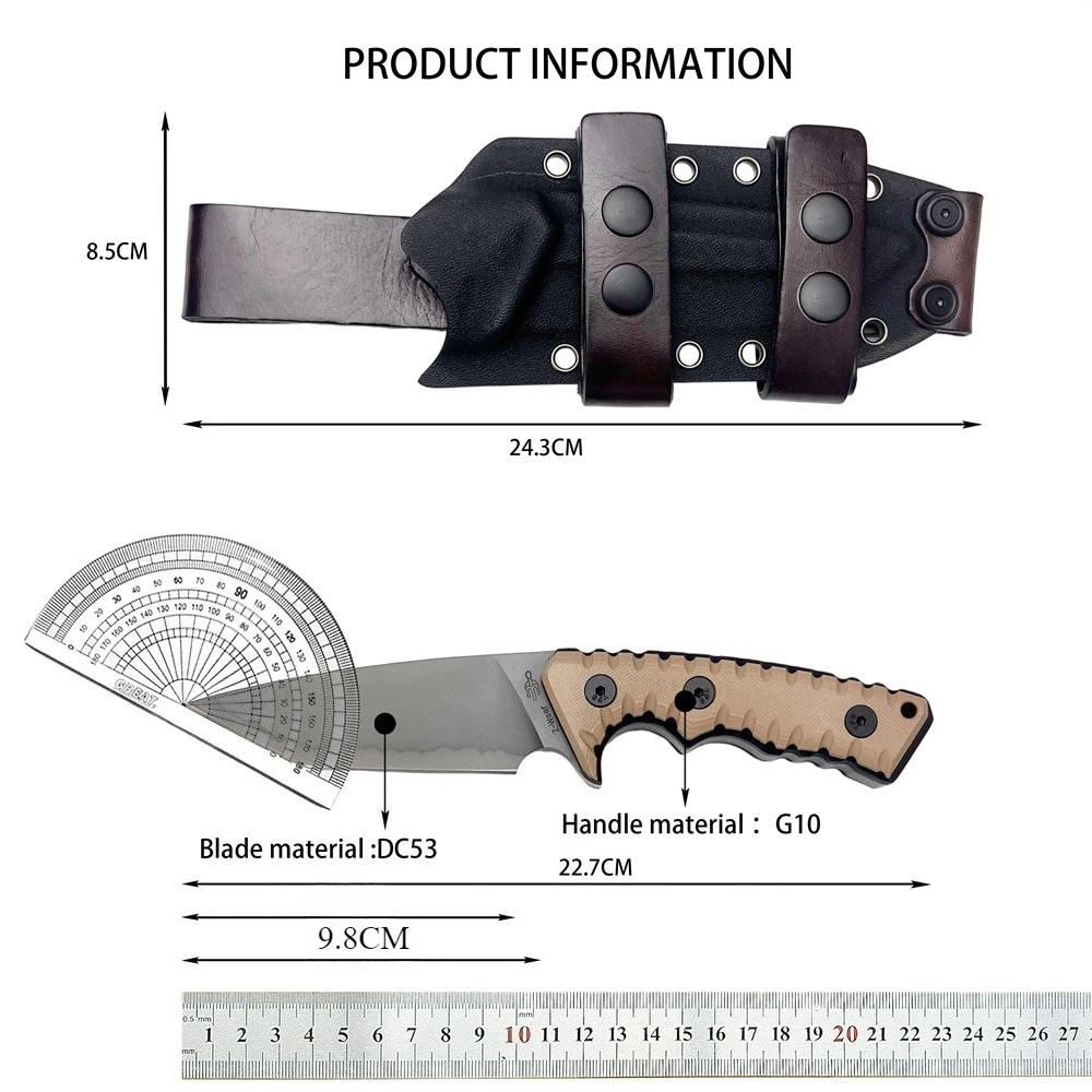 HOT SALE Survival EDC Fixed Bl - Outdoor Hunting Tools 评论和价格