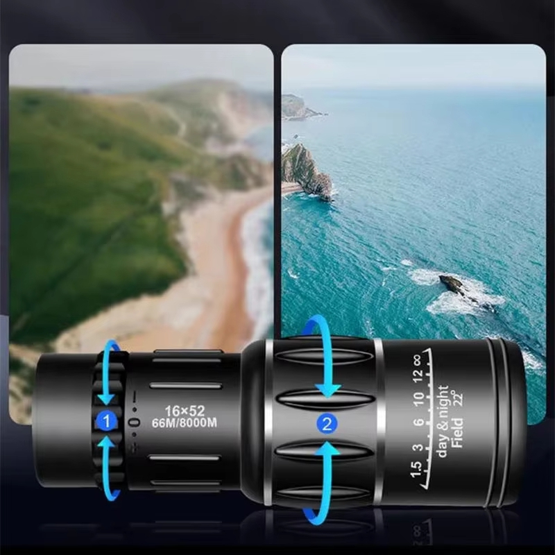 16x52 Monocular Telescope Dual - Outdoor Hunting Photography 评论和价格