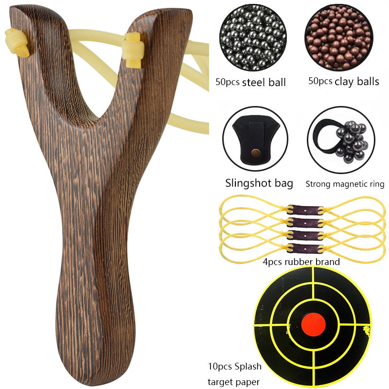 Traditional Wooden Slingsshots - Outdoor Hunting Products 评论和价格
