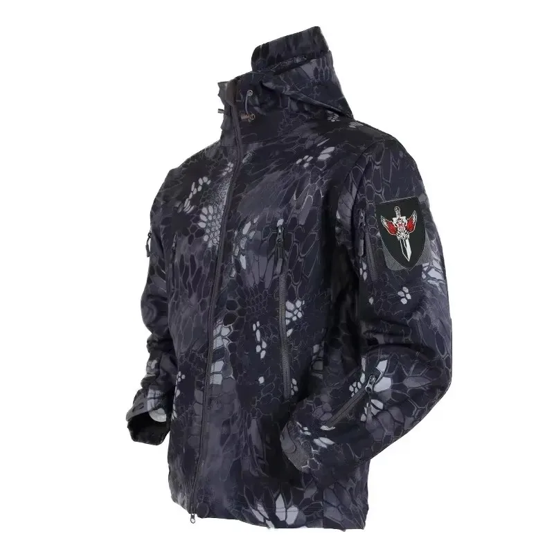 5XL 6XL CP Camouflage Soft She - Men'S Outdoor Hunting Jacket 评论和价格